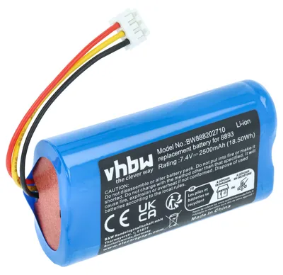 Produktbild von vhbw Akku kompatibel mit Gardena ComfortCut 8895, 8893 (2500mAh 7,4V Li-Ion)