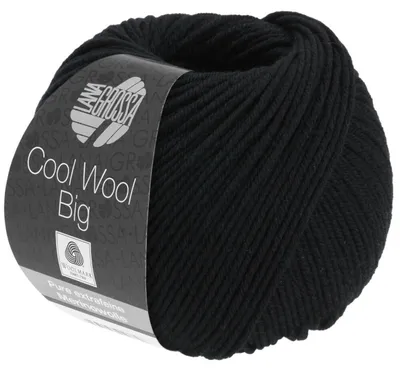 Produktbild von Lana Grossa – Cool Wool Big 0627 schwarz