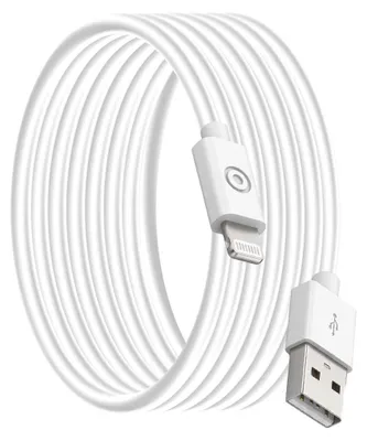 Produktbild von BigBen Connected, USB-A/Lightning-Kabel 2 m – 2,4 A, Weiß