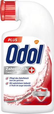 Produktbild von Odol Mundwasser Zahnfleisch Plus mit natürlichem Salbeiöl 40ml