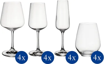 Immagine prodotto di Set di bicchieri Ovidio di Villeroy & Boch da 16 pezzi