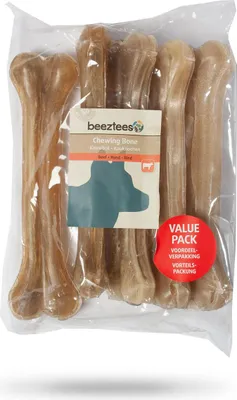 Produktbild von Beeztees Kauknochen Rinderhaut, Maße: 21 cm