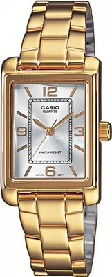 Obrázok produktu pre Casio Dámske analógové Quartz s nerezovej ocele náramkové hodinky LTP 1234PG 7A