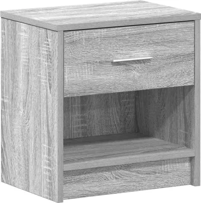Immagine prodotto di Comodino con Cassetto Grigio Sonoma 39x28x41 cm