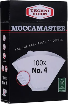 Obrázek produktu pro Moccamaster 85022, Kávový filtr, Moccamaster, KB, KBG, KBGT, CDGT, Bílá, Papír, 100 kusů