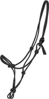 Produktbild von QHP Knotenhalfter Leder Liberta