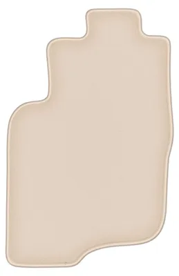 Produktbild von Fahrermatte Velours für Mitsubishi Space Star 1999-2005 (Minivan) – 1-tlg, Beige, passgenau – Wielganizator FORTUNA