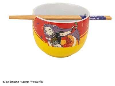 Produktbild von KPop Demon Hunters Ramen-Schüssel mit Stäbchen Mira Spice Queen