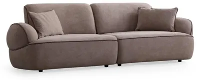 Zdjęcie produktu dla Beżowa 3-osobowa nowoczesna sofa do salonu Wygodna sofa