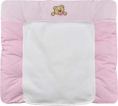 Produktbild von Baby-Delux Wickelauflage  70x75 inkl. abnehmbarer Frotteeauflage Schaukelfreunde Wickelunterlage Wickelkommode, Wickeltisch Baumwolle waschbar