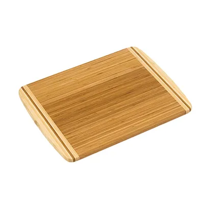 Produktbild von my basics 58110 Schneidebrett, Bambus Holz, 30 x 20 x 1,6 cm, natur