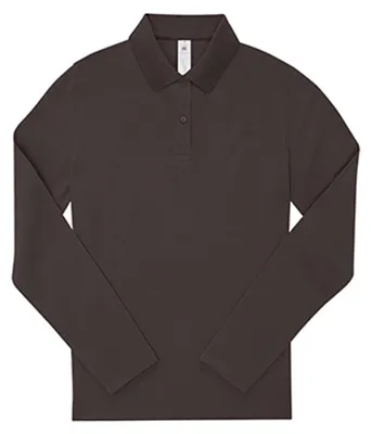 Immagine prodotto di B&C - Camicia "My Polo" da donna a maniche lunghe LT2695 (S) (caffè tostato)