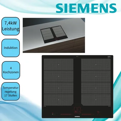Produktbild von Siemens EX601LXC1E Glaskeramik Induktions Kochstelle