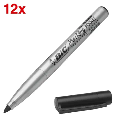 Produktbild von BIC Permanentmarker 1.0 mm Schwarz
