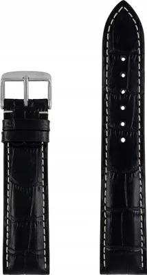 Immagine prodotto di Cinturino Zeppelin in pelle nera, 22 mm: 7640,7642,7680,8670,8674