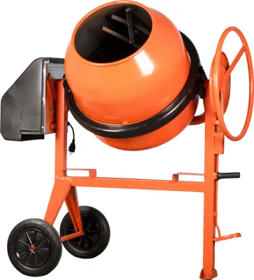 Produktbild von SIRL PRO190TD Profi Betonmischer 230V Mischmaschine Beton Mörtel Zementmischer 180 Liter Trommelvolumen, 950 Watt Motorleistung, Zahnkranz Gusseisen