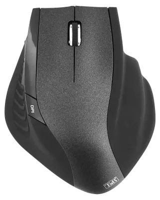 Zdjęcie produktu dla T'nB MWERGO, Po prawej stronie, Optyczny, RF Wireless, 1600 DPI, Czarny