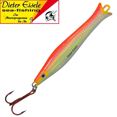 Produktbild von Dieter Eisele Pro Select Pilker Red Fish, Gewicht / Länge / Hakengröße:120g - 14.5cm - Gr. 3/0