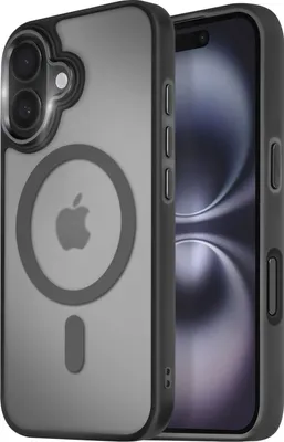 Produktbild von Avizar, MagSafe Hülle für Apple iPhone 16 Plus Frost Color, Schwarz