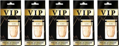 Produktbild von 5x Auto Duft VIP 130, Lufterfrischer Auto,Duftbaum auto,Auto zubehör,Duftspender
