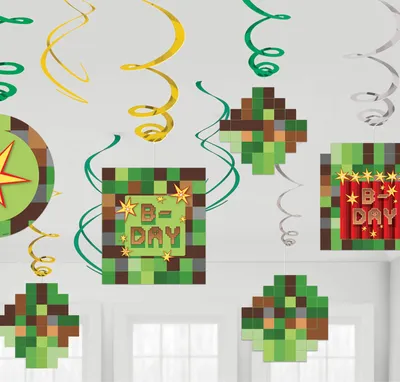 Produktbild von TNT Party! Swirl Decorations /12