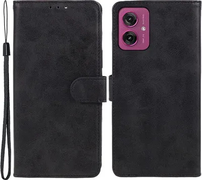 Produktbild von Motorola Moto G55 Hülle - Coverup Klapphülle - Schwarz
