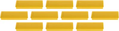 Produktbild von Discofix Block2 gelb 54x19x8mm 10St