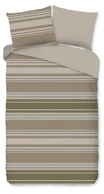 Immagine prodotto di Biancheria da letto "Oxford" - Marrone - (140x220 cm) - 100% cotone
