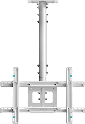 Obrázek produktu pro Stropní držák na televizor, 32-80 palců, otočný a naklápěcí, maximální nosnost 68,2 kg, VESA 100x100-600x400