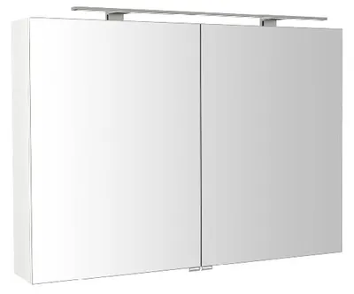 Image de Sapho Riwa - Armoire de toilette avec éclairage LED, 1010x700x170 mm, blanc brillant RIW100-0030