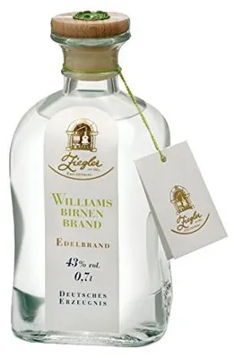 Immagine prodotto di Acquavite di pere Ziegler Williams gusto speziato e profumato 700ml confezione da 2 pezzi