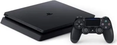 Produktbild von Sony Playstation 4 Slim 500GB, schwarz, inkl. 2 Controller
