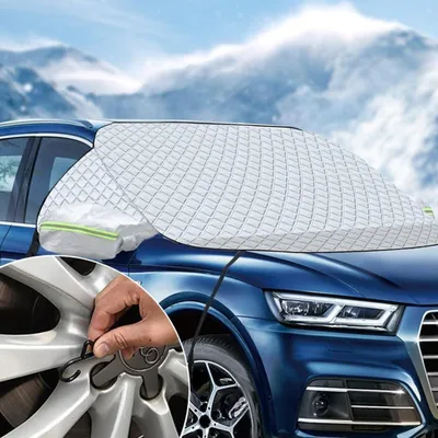 Produktbild von Sonnenschutz Auto Frontscheibe 230x152x128cm, Hitzeschutz UV-Strahlung, Frost, Schnee, Staub