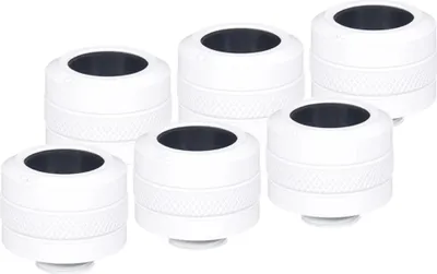 Immagine prodotto di Alphacool 17484, adattatore, ottone, bianco, 1/4", femmina, maschio