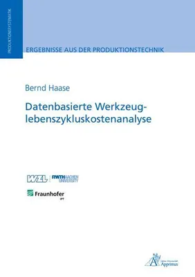 Produktbild von Datenbasierte Werkzeuglebenszykluskostenanalyse