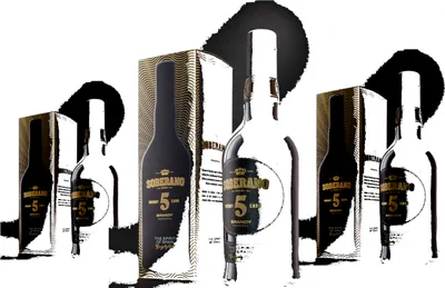 Produktbild von 3 x Gonzales Byass Soberano 5 Brandy Reserva