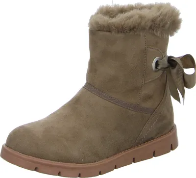 Produktbild von girlZ only Mädchen-Stiefelette gefüttert Taupe, Farbe:beige/schlamm, EU Größe:39