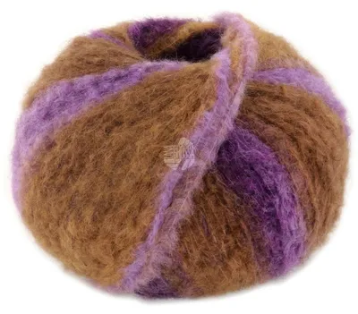 Produktbild von Lana Grossa - Gigante 0004 lila khaki umbra dunkelviolett graulila