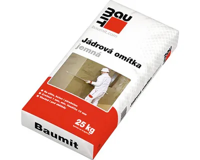 Obrázek produktu pro Jádrová omítka BAUMIT univerzální jemná 25 kg šedá