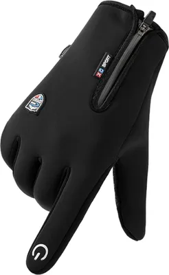 Produktbild von Winterhandschuhe Herren Damen, wasserdichte Touchscreen-Handschuhe, warme Skihandschuhe, winddichte Thermohandschuhe