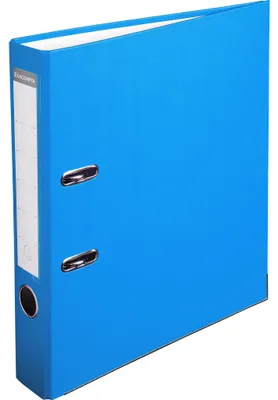 Produktbild von Exacompta 20x Ordner PP, + 2 Ringen, Rücken 50mm, 32x29cm A4, Hellblau, 915412B