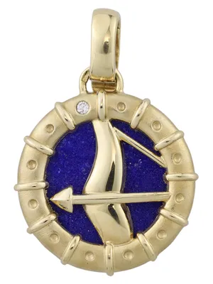 Produktbild von MIAMAR 1171348 Damen Anhänger Schütze 14 Karat (585) Gelbgold Gold