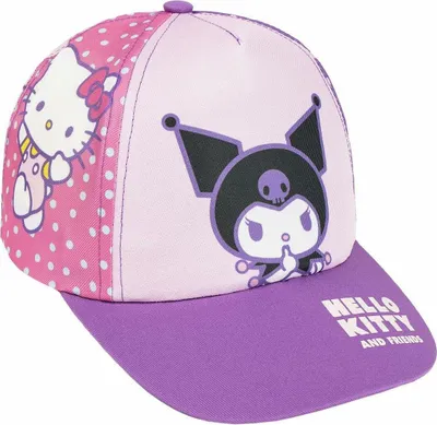 Image de Casquette enfant Hello Kitty Kuromi Violet