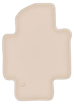 Produktbild von DURBAN Beige Velours-Fahrerfußmatte für Nissan NV200 Transporter (2009-)
