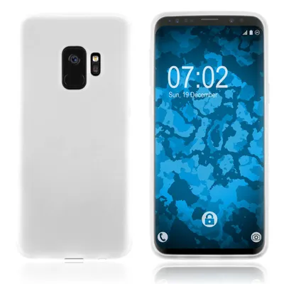 Produktbild von PhoneNatic Case kompatibel mit Samsung Galaxy S9 - clear Silikon Hülle matt Cover