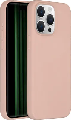 Produktbild von Accezz Liquid Silikoncase iPhone 15 Pro Max - Rosa