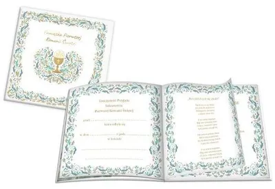 Productafbeelding van Herinneringsboekje voor het Eerste H. Communie, IHS