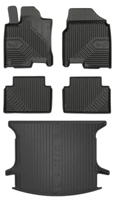 Immagine prodotto di Tappetini 3D TPE + baule DryZone per Nissan Qashqai I 2006-2013 5 pezzi