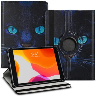 Produktbild von Tablet Hülle für Pritom M10 10,1 Zoll Tasche Schutzhülle Case Cover 360 DrehbarFarben:Motiv 12