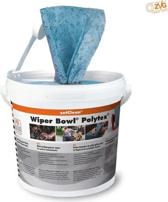 Produktbild von Wiper Bowl Spendereimer Polytex 70/30 Tuchgröße 25 x 25cm, 72 Tücher